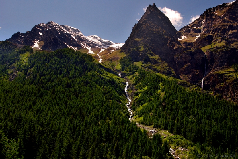 Alps at Aosta Valley